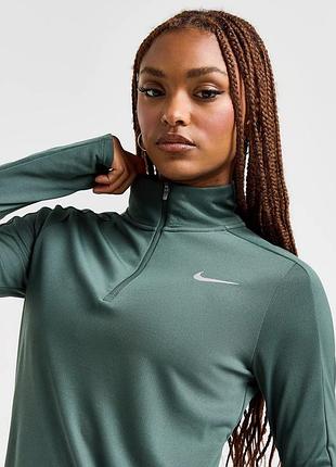 Nike dri-fit half zip top лонгслів термо кофта