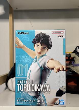 Фігурка toru oikawa haikyuu banpresto оригінал