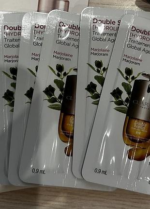 Пробники антивікової сироватки для шкіри навколо очей clarins