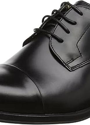 Кожаные мужские туфли от steptronic (британия) модель  franco. размер 40.