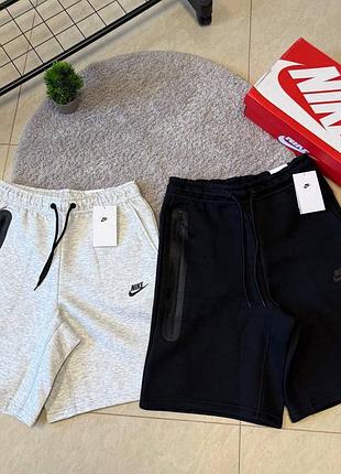 🔥 шорти nike tech fleece | літні | розміри m–xl | брендове пакування | всі бірки | без передоплати |