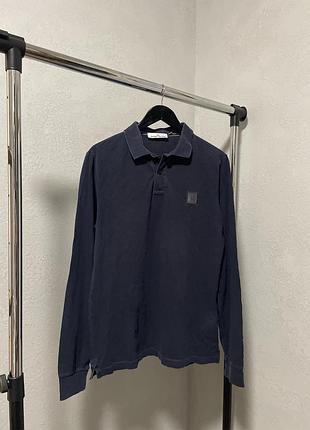 Лонгслив stone island patch programm оригінал, розмір m