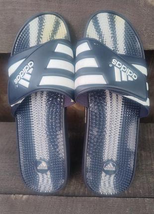 Нові шльопанці  великий розмір adidas оригінальні