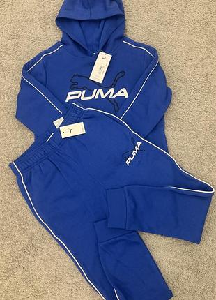 Дитячий спортивний костюм від puma синього кольору м на 8-10р