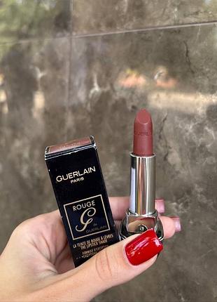 Помада для губ guerlain rouge g 04🤎