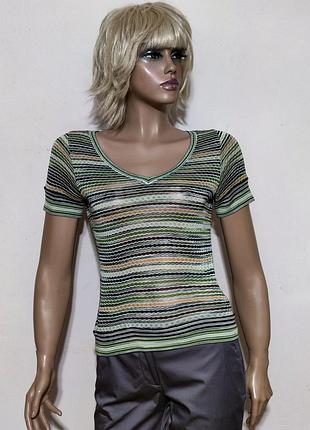 В'язана футболка преміального італійського бренда missoni sport/9747/n