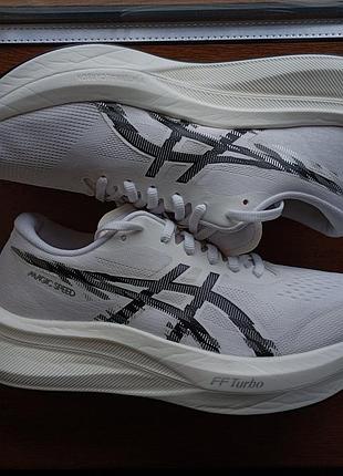 Білі кросівки asics magic speed 4 оригінал р.41.5 стан ідеальний см 26