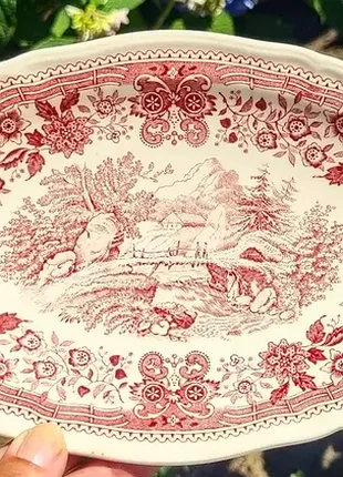 Прекрасна старовинна сервірувальна страва від всесвітньо відомої мануфактури villeroy&amp;boch