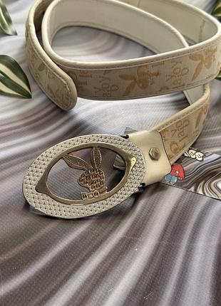 Playboy ремінь 110 см dollar style bbs
