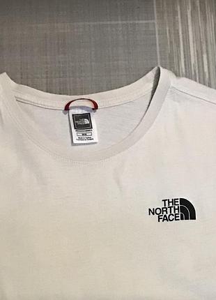 The north face💙чоловічий одяг/футболка котонова світло-пісочна 💛м48