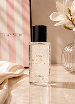 Парфюмированный спрей для тела victoria’s secret bare magnolia travel fragrance mist, 75 мл.