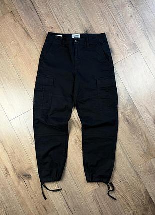 Штани карго jack & jones loose чоловічі на затяжках (розмір 29x30)