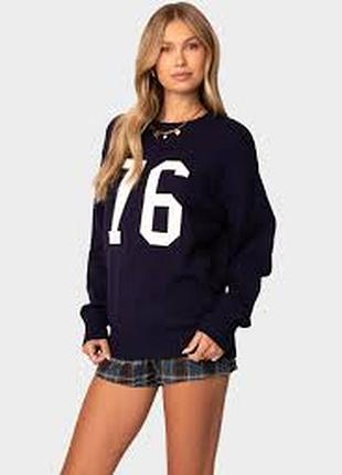 Стильний світшот-оверсайз з начосом h&m 10-12(146-152)