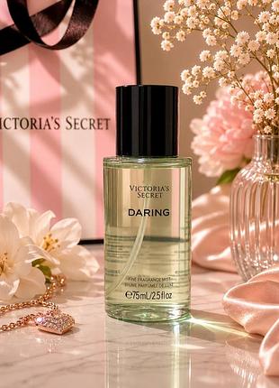 Парфюмированный спрей для тела victoria’s secret daring travel fragrance mist, 75 мл.