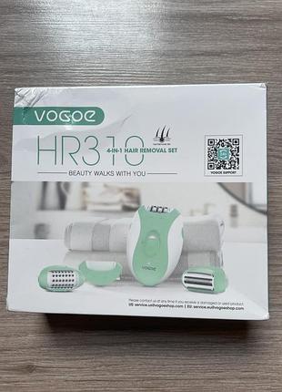 Епілятор vogoe 4-в-1 для жінок, електричний бездротовий