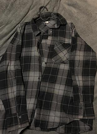 Сорочка в клітинку h&m