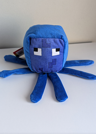 Іграшка squid minecraft восьминіг майнкрафт 12 см