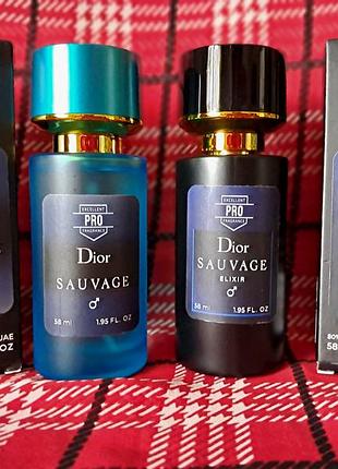 Парфюм мужской dior sauvage 58мл