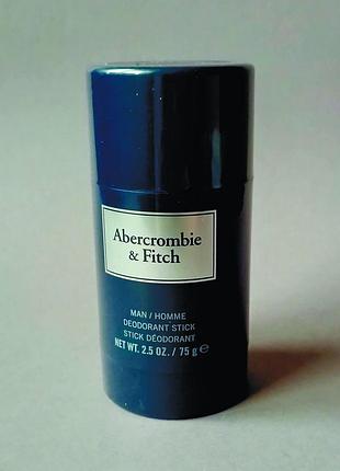 Abercrombie &amp; fitch first instinct blue дезодорант стик для чоловіків (оригінал)
