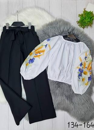 Костюм вишиванка на дівчинку