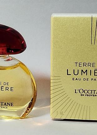 Редкость! l'occitane terre de lumiere оригинал  миниатюра