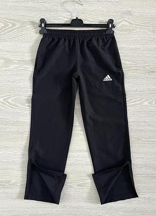 Adidas оригінал спортивні штани з кишенями, по низу штанини на блискавці, для підлітка