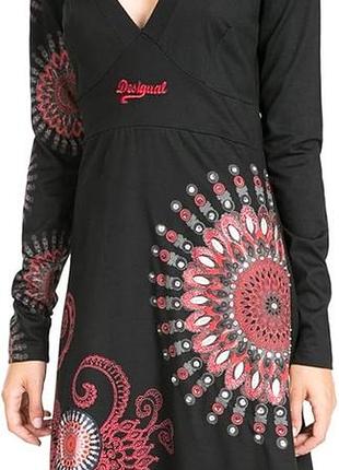 Трикотажна бавовняна сукня/ m/ brend desigual