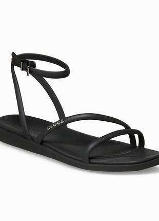 Оригінальні сандалі шльопанці miami ankle strap sandal 38/39 чорні