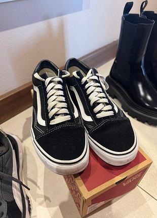 Vans ванси чорні old school олд скул 39 розмір 25 см
