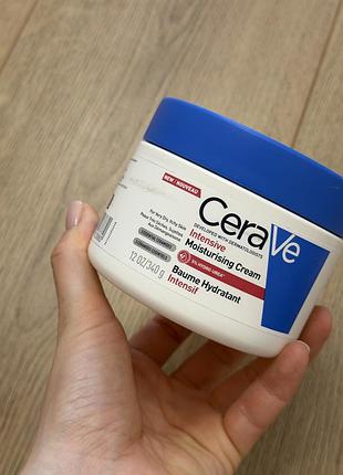 Інтенсивний зволожуючий крем cerave об'ємом 340 г.