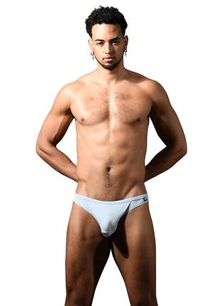 Труси сліпи блакитного кольору від andrew christian beater brief
