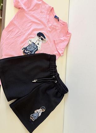 Футболка + шорти (в подарунок) polo raulpf lauren