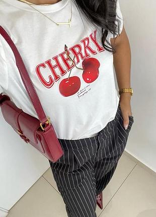 Футболка с вишнями 🍒