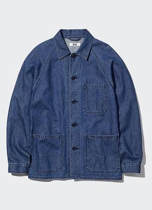 Джинсовий жакет uniqlo унісекс