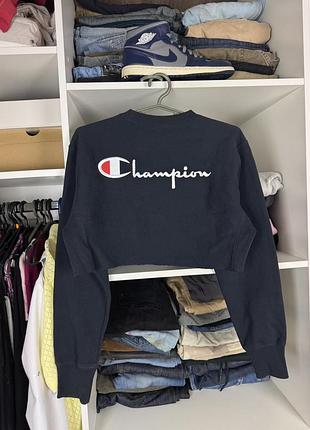 Жіноча вкорочена кофта champion кроп топ