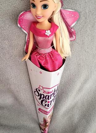 Кукла zuru sparkle girlz принцесса в конусной упаковке 25 см. игрушка
