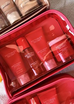 Тревел набір white peach mango від victoria’s secret