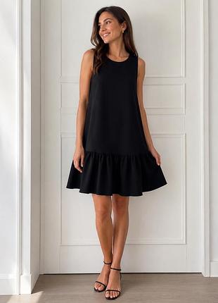 Сукня чорна stone skirts❤️