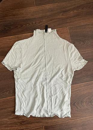 Топ футболка мятного кольору h&m