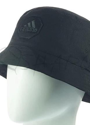 Панама мужская брендовая летняя из льна adidas pln20929 черный
