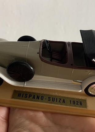Винтажная модель hispano-suiza 1926 года