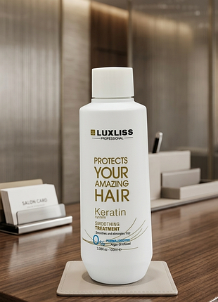 Нанопластика luxliss keratin smoothing treatment 0% formaldehyde 100 мл
