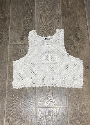 Вʼязаний топ h&m