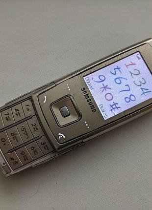 Телефон samsung e900 бу 6