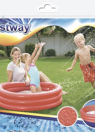 Дитячий надувний басейн bestway 122×25 см (140 л)