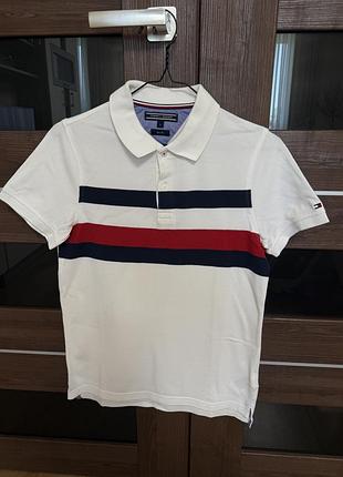 Поло/футболка tommy hilfiger розмір s. 100% оригінал.