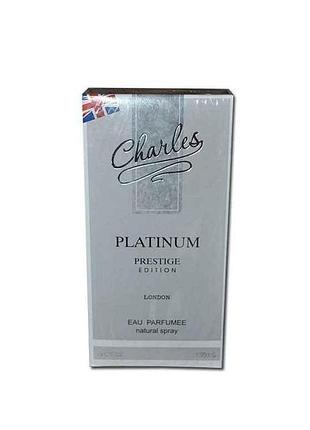 Одеколон чарлі platinum 100 мл тм росо
