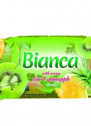 Мыло туалетное киви и ананас 140г тм bianca