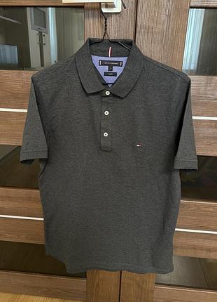 Поло/футболка tommy hilfiger розмір m/l. 100% оригінал. стан нової речі.