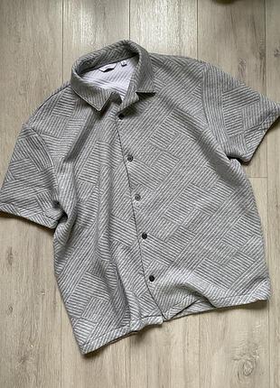Чоловіча сорочка з коротким рукавом, next, xl